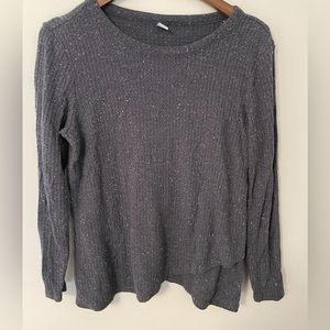 Old Navy Maternity/Nursing Wrap Front Long Sleeve T-Shirt Size M